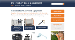 Desktop Screenshot of dixequipment.com